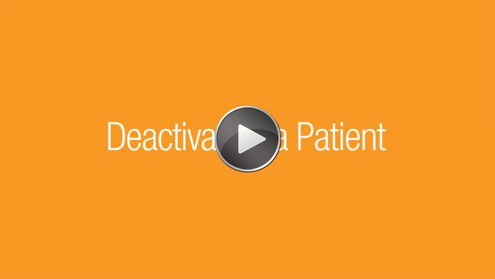 U-Sleep-Deactivating a Patient