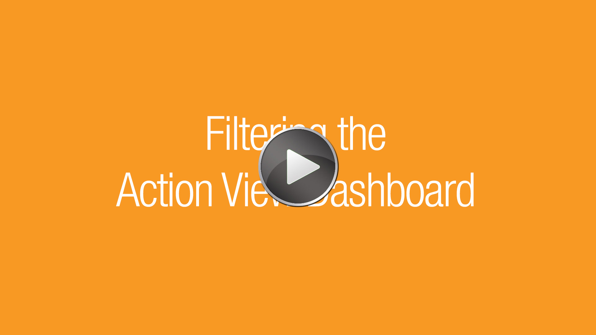 U-Sleep-Filtering the Action View Dashboard